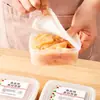 Caixa de Armazenamento para Geladeira, Caixa Compartimentada de Grau Alimentício para Conservação Fresca, Caixa para Carne Congelada, Caixa Especial para Freezer, Caixa Selada Compartimentada para Preparo de Alimentos, Atacado
