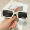 Nuevas gafas de sol transfronterizas europeas y americanas para mujer, gafas de sol cuadradas de alta calidad a prueba de rayos UV, gafas de sol a prueba de sol para hombre, moda retro.