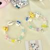 Pulseira de gatinho Jingdezhen nove, série de gatos de biscoito femininos, nicho, estilo chinês, elegante, design combinado, pulseira de mão