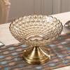 Adornos Europeos para Decoración del Hogar Juego de Platos de Fruta de Vid Mesa de Café de Sala de Estar Moderna Plato de Fruta Adornos Decorativos Suaves