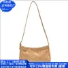 Bolsa de Tela de Algodón Lavada al Agua Transfronteriza, Bolso de Axila de Lona Tendencia Nacional, Bolso de Hombro RPET Japonés y Coreano, Fábrica Personalizada