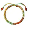Nuevo Pulsera Tejida a Mano de Cinco Colores del Festival del Bote del Dragón Hilo de Cinco Colores Zongzi Mano Hilo de Cinco Colores Bebé Método Antiguo Cuerda de Mano