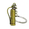 Chaveiro de Joia Criativa em Liga Metálica Mini Extintor de Incêndio Chaveiro Pingente Presente de Fogo Chaveiro de Metal Atacado