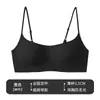 ¡Versión de corte bajo con tirantes finos! Sujetador invisible sin costuras para mujer, copa fina, push-up, sin varillas, escote bajo, color piel