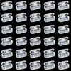 4.5*6MM Fivela de Contas Transparente para Cortina Persiana Rolô Persiana Veneziana Conector de Contas Plástico Puxador Corda de Puxar Puxador Apertado Cordão de Contas Fivela de Corrente de Contas
