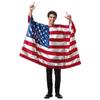 Novidades de Verão 2026 Roupas Transfronteiriças Europeias e Americanas Roupas com Estampa de Bandeira Dia da Independência Roupas para Performance de Palco