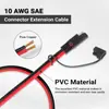 Cable de Extensión Sae 10 Awg - 15 Pies Saeto Sae Desconexión Rápida Arnés de Cableado Conector Sae