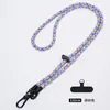 Lanyard para Teléfono Móvil de Mancha Cruzado Correa de 8mm Larga Correa Anti-Pérdida Cadena Fuerte para Teléfono Móvil Cadena Colgante para Funda de Teléfono Móvil Transfronterizo