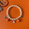 Collar de Perlas con Cascabeles para Perro y Gato, Accesorios de Disfraz para la Fiesta de Halloween de Mascotas Transfronteriza, Festival de Fantasmas