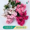 Nova flor de Lagerstroemia de galho alto flor de cerejeira flor de seda artificial árvore de modelagem para shopping center decoração externa fábrica de flores artificiais atacado
