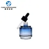 Frasco de Óleo Essencial Transfronteiriço 30ml Frasco de Essência com Fundo Espesso Elegante Frasco Conta-gotas Cosmético Frasco de Vidro com Dosador