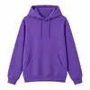 Sudadera de Algodón 320g, Nuevo Estilo Primavera y Otoño, Peso Pesado, Versátil, Corte Holgado, Marca de Moda, Sudadera para Hombre de Color Sólido