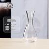 Vaso de Vidro Minimalista Nórdico Fresco de Flor Única para Flores Frescas, Decoração de Arranjo de Flores para Mesa de Jantar na Sala de Estar, Vaso Pequeno