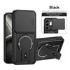 Compatível com Tecno Camon50, capa de celular com suporte de janela deslizante versátil, capa protetora magnética anti-queda Spark50