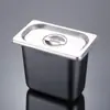 Aço Inoxidável Tigela Portionada Caixa de Temperos Caixa de Sorvete Caixa de Pó para Geleia Pó para Chá com Leite Recipiente Durável