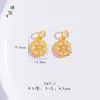 Acessórios DIY de Ouro Vietnamita Antigo de Longa Data Pingente de Floco de Neve Esmaltado Colar Pulseira com Contas para Mulheres