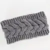 Ebay AliExpress accesorio para el cabello de torsión de 8 palabras diadema de lana tejida engrosada cálida otoño e invierno tocado para hombre y mujer