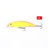 Cebo señuelo Mino 6.5cm/5G Señuelo de Pesca de Hundimiento para Lubina, Agua Dulce y Salada Cebo Señuelo Minnow