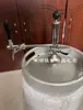 Dispensador de Barril de Cerveza para Exteriores de Acero Inoxidable Dispensador Manual Simple de Cerveza Artesanal Tipo Plato Tipo Pozo Bomba de Cerveza