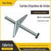 Em estoque atacado placa de gesso decoração do teto parafuso de expansão guarda-chuva-em forma de cartão de expansão de ferro aeronaves orquídea clipe