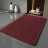 Alfombrilla de Baño Alfombrilla Absorbente para Inodoro Alfombrilla para Entrada de Lavabo Alfombra de Secado Rápido Alfombrilla Antideslizante para Puerta de Inodoro Felpudo