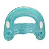 Tumbonas de Agua de PVC en Stock del Fabricante, Tumbonas de Agua en Forma de U para Verano, Sofás Cama Inflables, Esteras Flotantes Inflables
