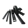 Corrente de Arraste Micro Reforçada em Nylon, Proteção de Cabo para Equipamentos CNC de Máquinas-Ferramenta, Corrente para Tanque, Corrente de Arraste em Plástico de Nylon