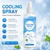 Spray Refrescante Kineshinex para Roupas de Verão, Refrescante e Desodorizante, Adequado para Viagens ao Ar Livre, Deslocamento e Esportes, Portátil