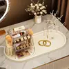 Organizador de cosméticos, penteadeira giratória de mesa de alta qualidade, armazenamento de batom e produtos de skincare, prateleira multifuncional de grande capacidade