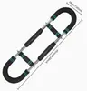 Aparelho multifuncional em formato de U para fortalecimento dos braços, treinador de braços, equipamento ajustável para exercícios de peito, treinamento muscular dos ombros, resistência portátil por mola, equipamento esportivo e de fitness para uso doméstico, barra de exercícios para fortalecimento dos braços