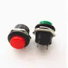 Interruptor de botão série R13-507, interruptor de botão auto-retornável de 16MM, botão redondo sem travamento, interruptor momentâneo