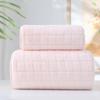 Juego de tres piezas de toallas de baño de vellón coral para el hogar, toallas absorbentes de baño para adultos, para hombres y mujeres, fábrica al por mayor de una generación de cabello