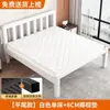 Cama de Hierro Forjado, Cama Matrimonial para Uso Doméstico, Cama de Marco de Hierro Individual de 1.5m, Reforzada con Acero Inoxidable, Engrosada y Fortalecida, 1.2m para Apartamentos de Alquiler