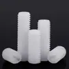 Parafusos de Fixação de Cabeça Chata de Nylon Branco Atacado M3-M12 Parafusos de Fixação Parafusos de Máquina de Ponta Plana de Plástico Resistentes à Corrosão