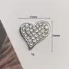 Nuevos accesorios de aleación de mariposa pequeña con diamantes completos funda de teléfono amorosa joyería para uñas accesorio para el cabello de chica con temperamento material DIY