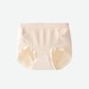 Ropa interior sin costuras de tiro alto en color nude para mujer talla grande, forro interior antibacteriano 7A, shorts cómodos y transpirables para mujeres de talla grande, nuevo modelo 2026