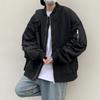 Chaqueta de béisbol para hombre, primavera y otoño, estilo Harajuku Hong Kong, holgada, de marca de moda, para estudiantes, chaqueta tipo cárdigan para todo tipo de combinaciones.