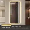 Especializado para comercio exterior transfronterizo, espejo inteligente para vestidor de hotel, espejo de cuerpo entero simple para dormitorio, espejo de tocador, espejo de entrada, montado en la pared