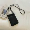 Bolsa para Celular Feminina Estilo Verão 2026 Bolsa de Ombro Trançada Versátil para Trabalho e Viagem Férias na Praia Mini Bolsa Transversal com Pingente de Coqueiro