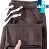 Calça Casual Masculina 2026 Verão Nova Marca Tendência Transfronteiriça Seda de Gelo Secagem Rápida Fina Solta Perna Reta