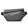 Nova bolsa de peito masculina com toque de alta qualidade, bolsa transversal de ombro para motocicleta com fecho magnético, bolsa transversal masculina para ciclismo