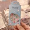 Pegatinas de Uñas Sanrio para Niñas, Arte de Uñas Lindo y Divertido, Piezas de Uñas para Estudiantes, Piezas de Uñas Dulces, Uñas Postizas para Niños