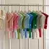 Chal de Alta Gama con Chaleco de Punto Pequeño, Color Sólido, Nuevo Estilo Primavera y Otoño, Protector de Cuello Versátil para Vestir en Capas, Chal Pequeño, Cuello Falso