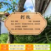 Jardim do Parque Proteção de Flores e Plantas Etiquetas Acrílicas Fixas para Árvores Placas de Nome para Árvores Frutíferas Sinalização de Introdução de Árvores Placas de Advertência