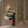 Árbol de Navidad de Fieltro DIY 2023 Paquete de Materiales de Juguete Hecho a Mano para Niños Decoración de Regalo de Navidad Hogar Nuevo Estilo