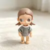 Sueño de Zsiga Escala 1/8 Muñeca de 20 cm Ropa Falda Corta Estampado de Leopardo Vestido Fresco y Dulce para Muñecas