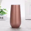 Taza Mini de 6 oz Cáscara de Huevo, Acero Inoxidable 304 por Dentro y por Fuera, Taza Deportiva Aislada, 350 ml, Logo Personalizable, Copa de Champagne, Copa de Vino