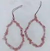 Cadena de Teléfono de Cristal Amarillo de la Suerte para Mujer, Exquisito Colgante de Muñeca de Amatista Natural, Cordón para Funda de Teléfono de Cadena de Cuentas, Colgante para Hombre