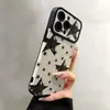 La Nueva Estrella de Cinco Puntas Pintada a Mano es Adecuada para la Funda del Teléfono Móvil Apple 17Promaxs Iphone15/14Pro Textura Simple de Cuero
