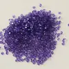 Diamantes sueltos de resina más vendidos transfronterizos 3 mm fondo puntiagudo redondos transparentes diamantes de colores mixtos diamantes AB materiales de relleno para resina DIY pedrería